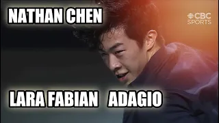 NATHAN CHEN. LARA FABIAN.ADAGIO. MONTAGE.