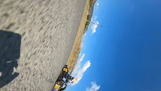 GoPro Falls Off Mini Kart - Kartodromo Afidnes