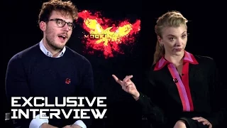 Sam Claflin & Natalie Dormer Exclusive INTERVIEW - Hunger Games Mockingjay Part 2