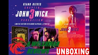 John Wick Chapter 3   Parabellum Limited Edition 4K Ultra HD Steelbook & Slipcover