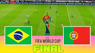 BRAZIL vs PORTUGAL - Final FIFA World Cup 2026 | Full Match All Goals | Football Match