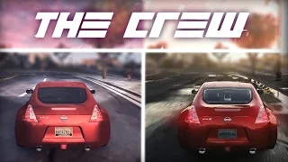 The Crew OLD vs NEW GRAPHICS (1080p 60fps)