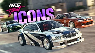 Need for Speed HEAT - Icons Head to Head! (M3 GTR, 350Z, Skyline)