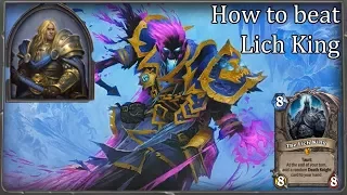 How to beat Lich King by Priest [Hearthstone]