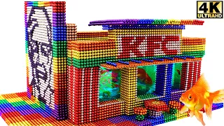 DIY - How to Build an Amazing KFC Aquarium from Magnetic Balls 💖 Oddly Magnets