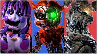 FNAF AR Molten Animatronics Workshop Animations