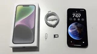 iPhone 14 Plus Unboxing: Midnight!