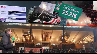 Stadionbesuch: DFB Pokal FCN gegen Fortuna Düsseldorf am 8.2.2023 im Max-Morlock-Stadion