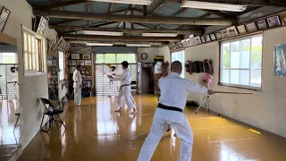 Isshinryu Tokumine no kun kata, Okinawa April 2024