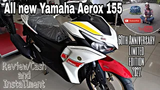 YAMAHA AEROX 155 WGP LIMITED EDITION..60th Anniversary! Wow!