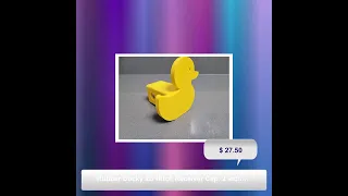 Rubber Ducky 2D Hitch Receiver Cap. 2 inch Receiver Plug. Several colors available. Made in the U...
