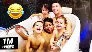 Ronaldo funny moments With Family