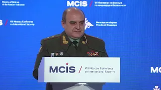 Выступление Заместителя начальника ГОУ ГШ ВС РФ С.Гаджимагомедова на MCIS-2019