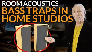 Bass Traps in Home Studios - www.AcousticFields.com