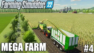 I STARTED THE SILAGE PRODUCTION | MEGA FARM Challenge | Farming Simulator 22 - Timelapse 4