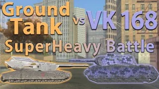 WOT Blitz Face Off || GroundTank vs VK 168.01 (P) + GIVEAWAY