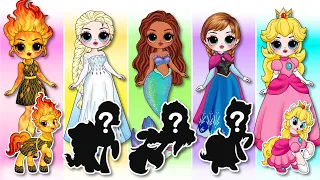 MY LITTLE PONY: Disney Princess, Peach & Elemental Ember | 30 DIYs Fun For Kids