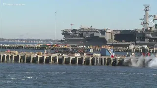 USS Gerald R. Ford returns to Naval Station Norfolk