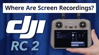 Screen Record with Audio - How To Transfer To SD Card, Mac , PC - DJI RC 2 / DJI Mini 4 Pro  / Air 3