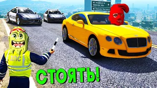 ВОРИШКА! Я ТЕБЯ ПОЙМАЮ! ПОЛИЦЕЙСКИЕ ПОГОНИ В GTA ONLINE! БИТВА ВОРОВ ПРОТИВ КОПОВ В ГТА 5 ОНЛАЙН!