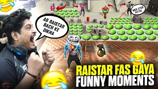 Raistar Fas Gaya Landmine karma 😂 | Garena Free Fire