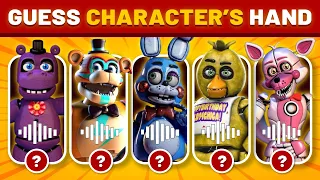 Guess The FNAF Character by Their Hand - Fnaf Quiz | Five Nights At Freddys