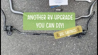 How to Install Hellwig Front Sway Bar | FULL TIME RV LIVING