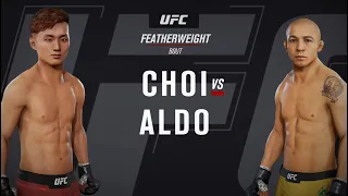 UFC Doo Ho Choi VS Jose Aldo