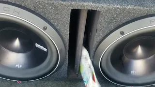 Rockford Fosgate P1000 and 2 P3D412's demo