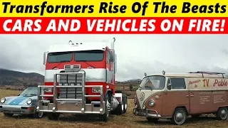 Cars In The Transformers Rise Of The Beasts | Transformers 7 all vehicles.