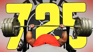 725 LB BENCH! | WHOLE TRAINING SESSION! | ELITE LEVEL TRAINING