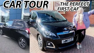 CAR TOUR *THE PERFECT FIRST CAR😍* | PEUGEOT 108 allure