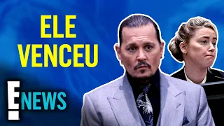 Johnny Depp vence processo de difamação contra a ex-esposa Amber Heard | E! NEWS