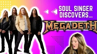 SOUL SINGER discovers MEGADETH! Then finds DAVE MUSTAINES vocal TWIN!