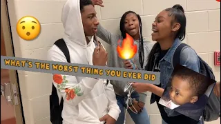 What’s the worst thing you ever did?🤔 Public Interview 🤣 (High School edition)🔥