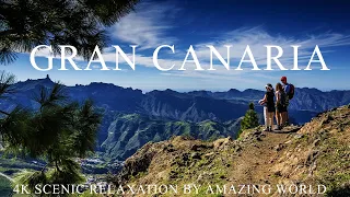 Gran Canaria | Scenic Relaxation with Relaxing music 4K