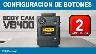 🥇 CAMARA CORPORAL VB400 MOTOROLA - CONFIGURACION DE BOTONES #VB400 #motorola