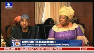 News@10: Army Shiites Clash Get Commission Of Enquiry  30/01/16 Pt.2