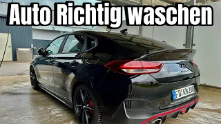 ✅Auto RICHTIG waschen OHNE Kratzer. PERFEKTE Handwäsche unter 30 Minuten (2 Eimer Methode) | 4K