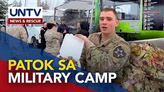 Food truck na nag-aalok ng putaheng Pinoy, patok sa military camp sa Washington, USA