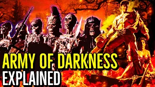 ARMY OF DARKNESS (The Necronomicon,  Medieval Undead & Ending) EXPLAINED