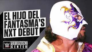 Inside look of El Hijo del Fantasma’s NXT Debut