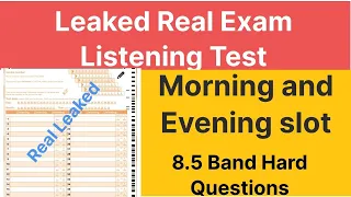 IELTS Listening real exam Test  Boost Your Score with Realistic Practice and Expert Tips #listening