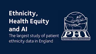 Ethnicity, Equity and AI Project Phase I - PHI Group