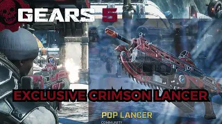 EXCLUSIVE CRIMSON LANCER SKIN - Gears 5 Showcase