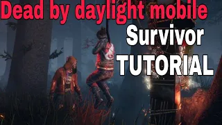 Dead by daylight mobile -survivor tutorial new thrilling game 2020