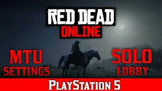 How To Change MTU Settings on PS5 for a Permanent Solo Lobby in Red Dead Online