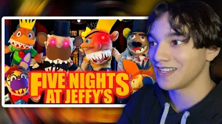 Jeffy’s Universe | SML Parody: Five Nights At JEFFY’S! (Reaction)