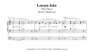 Organ: Locus Iste / This Place (Motet, WAB 23) - Anton Bruckner