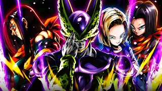 THE PURE TOXICITY OF MONO RED! YOU BASICALLY COMBO FOREVER WITH THIS TEAM! | Dragon Ball Legends